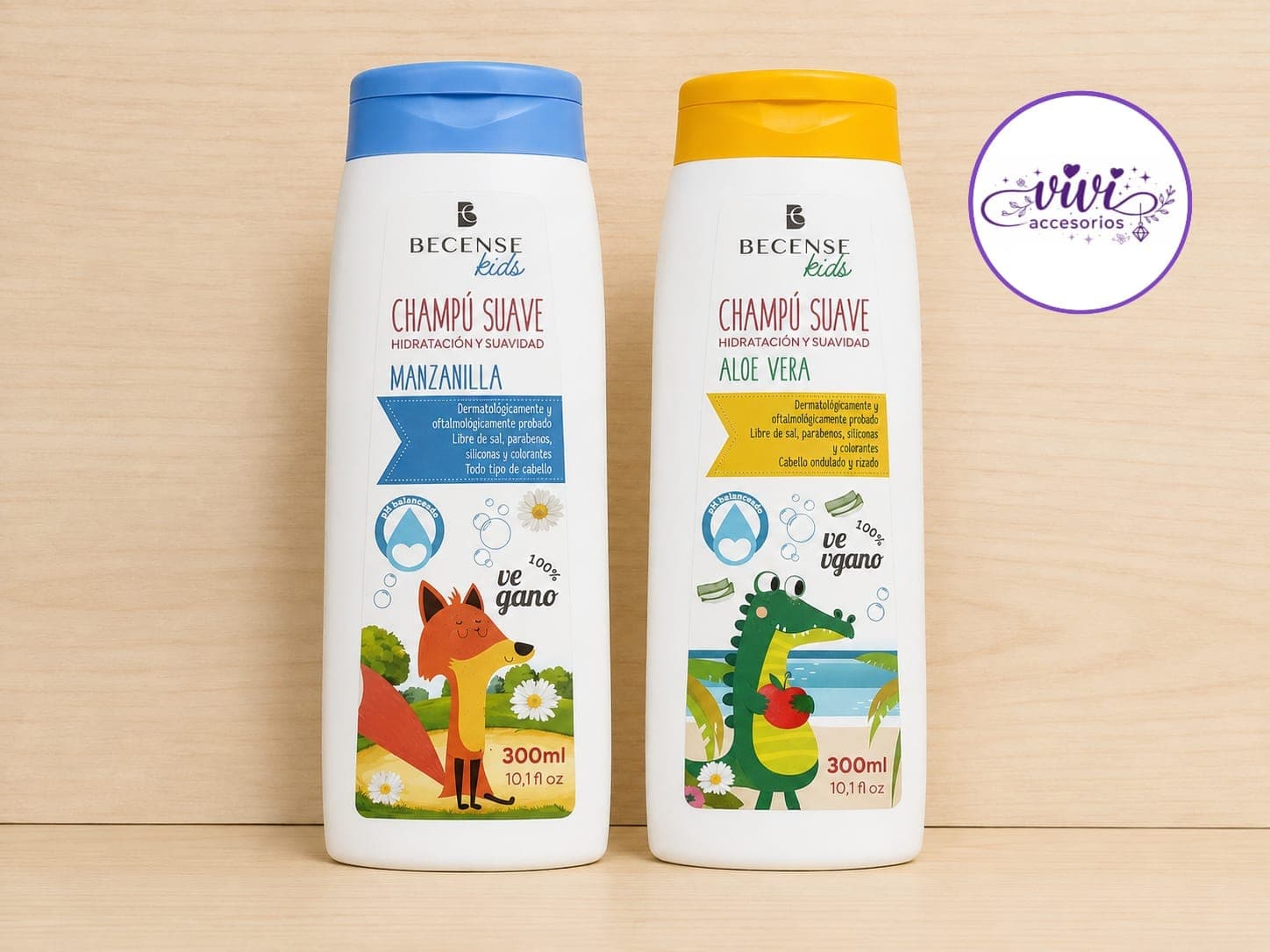 Shampoo Suave Becense Kids – Manzanilla / Aloe Vera — imagen 1 de 1