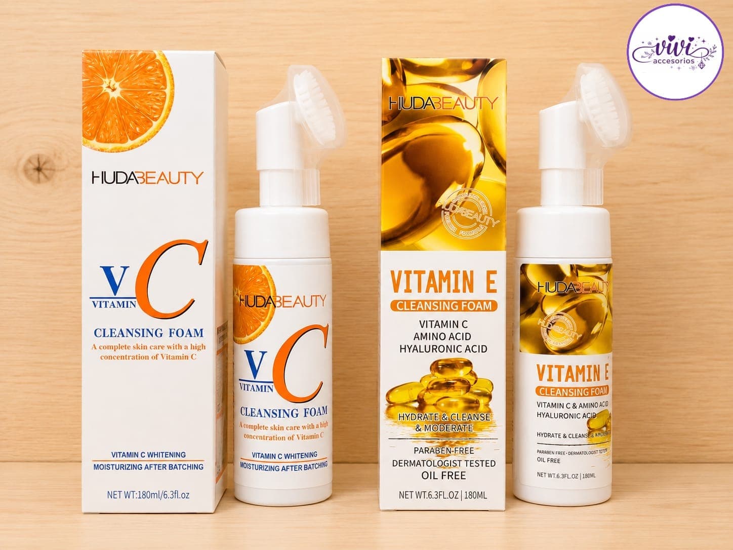 Espuma Limpiadora Facial Vitamina C y Vitamina E — imagen 1 de 1