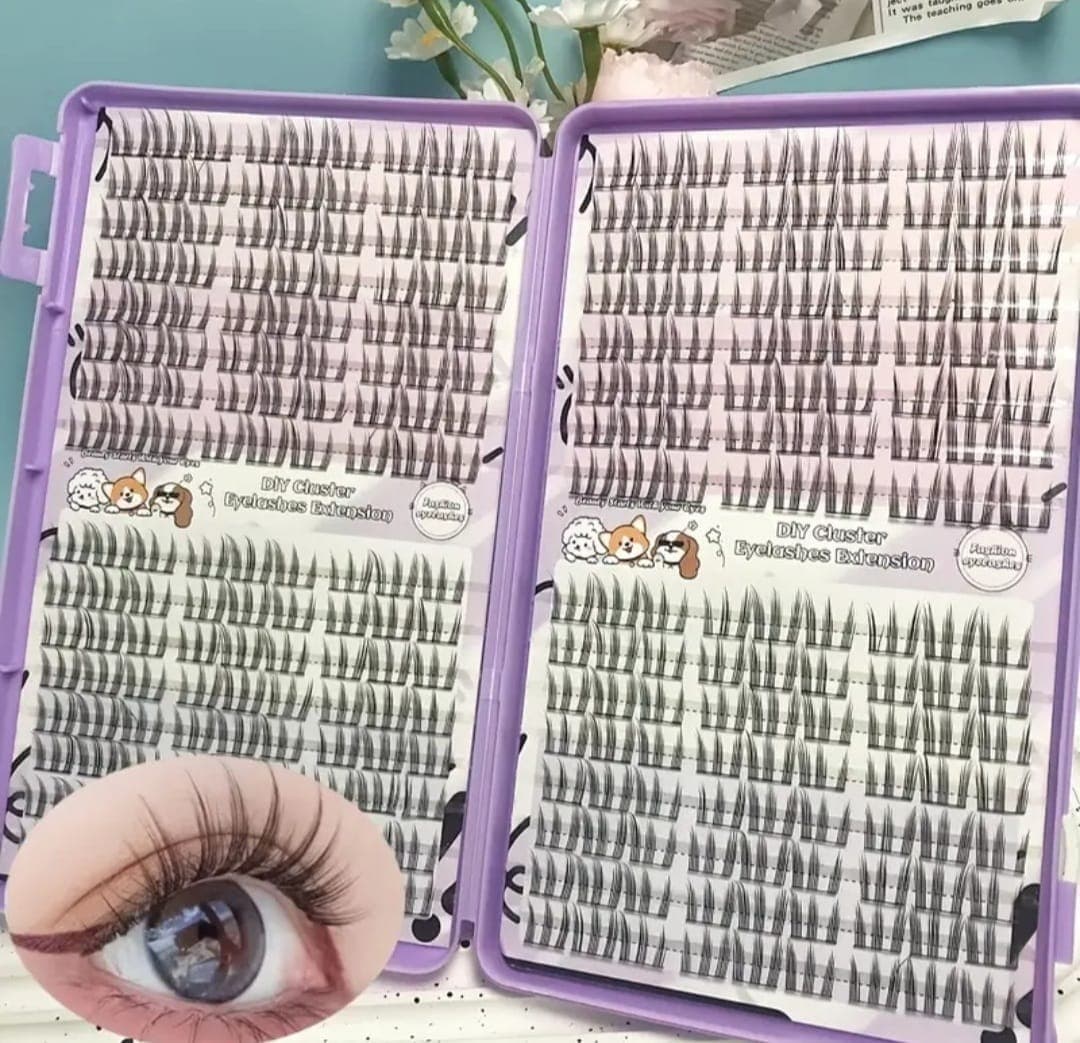 Libro de Pestañas 1x1 + Accesorios – Efecto Anime A013
