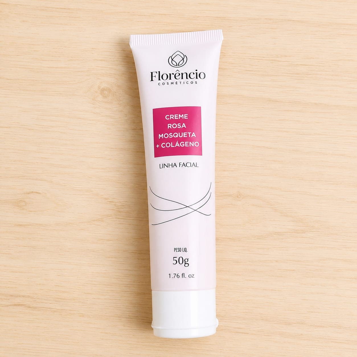 ✨ Crema Facial Florêncio – Rosa Mosqueta + Colágeno ✨ — imagen 1 de 1