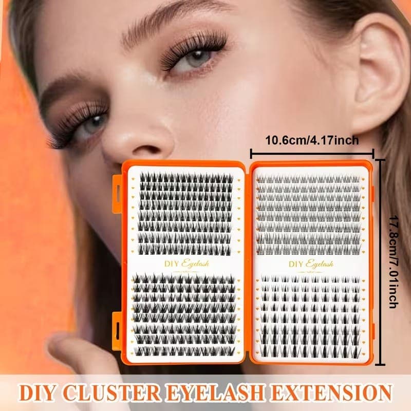 Libro de Pestañas 1x1 + Accesorios – Efecto Anime A03