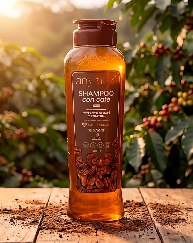 Shampoo de Café y Keratina 500ml — ANYELUZ