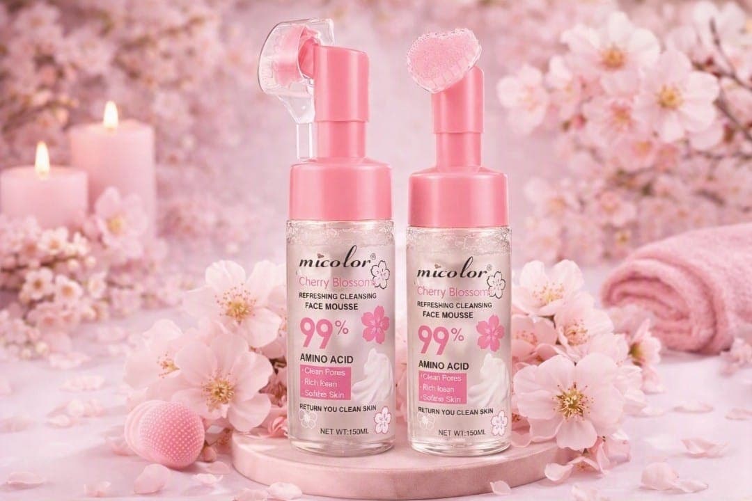 Mousse Facial Cherry Blossoms 150ml — MICOLOR