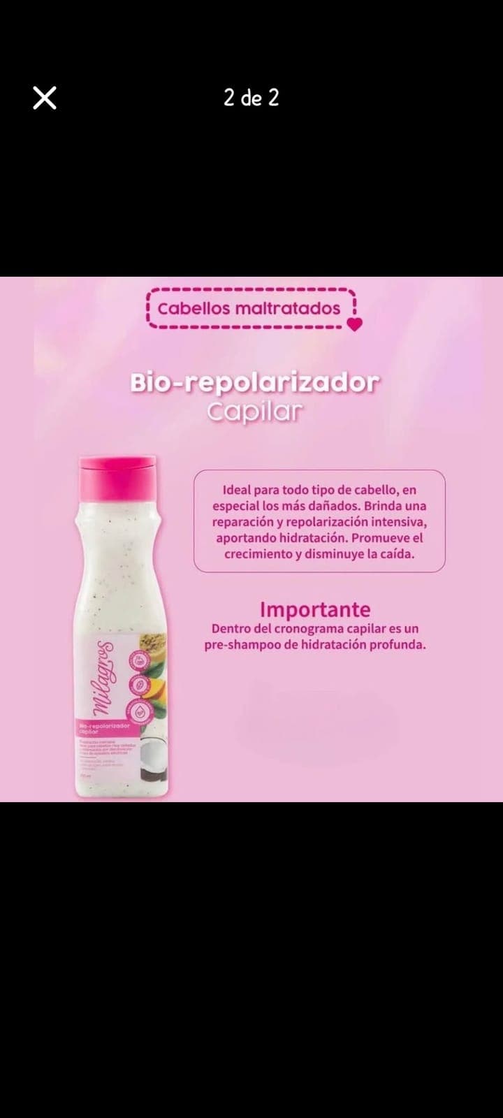 Bio repolarizador Milagros — imagen 1 de 2