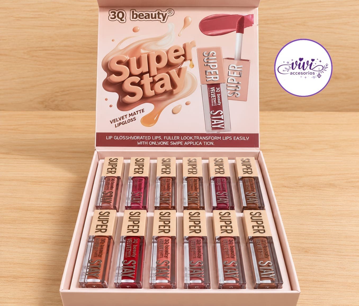Lip Gloss Super Stay – 3Q Beauty — imagen 1 de 1