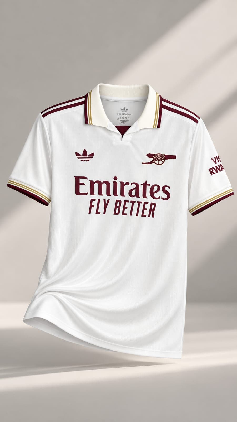 Camiseta Arsenal Blanca — imagen 1 de 1