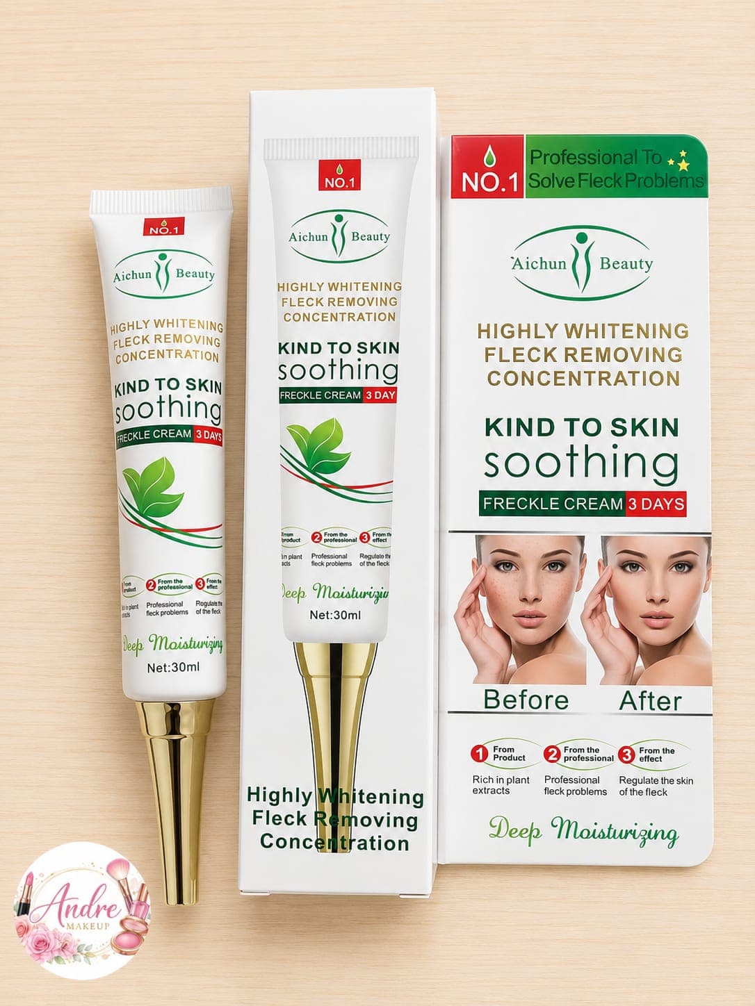 ✨ Crema Despigmentante Anti Manchas Aichun Beauty 🌿 — imagen 1 de 1