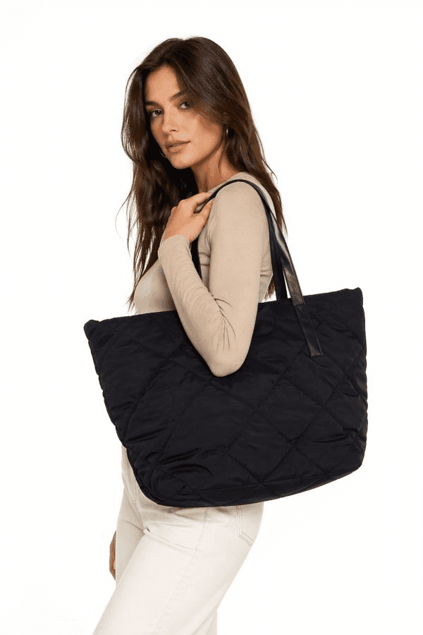 Tote bag negra — imagen 1 de 4