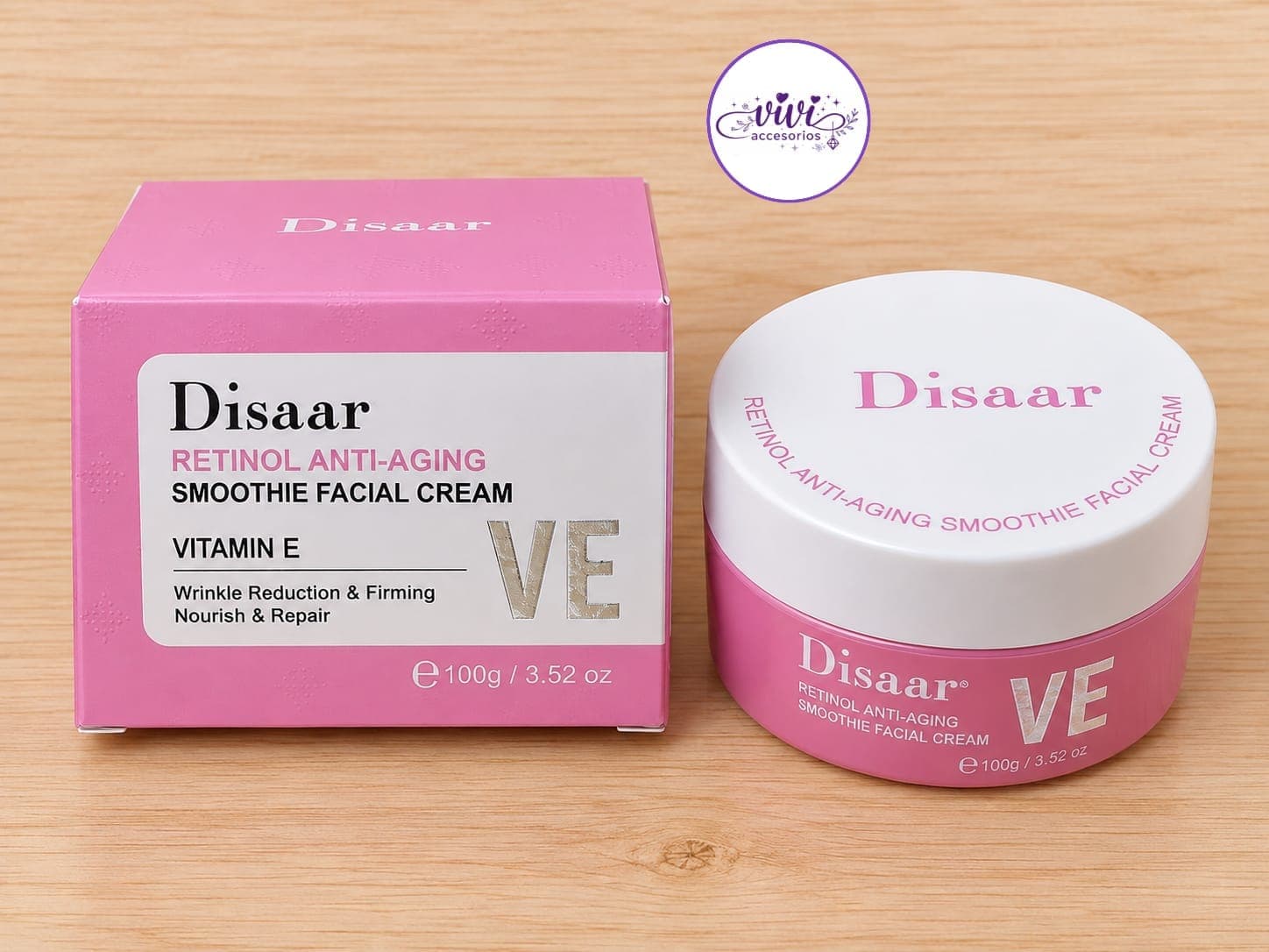 Crema facial de retinol con vitamina E 100 g — imagen 1 de 1