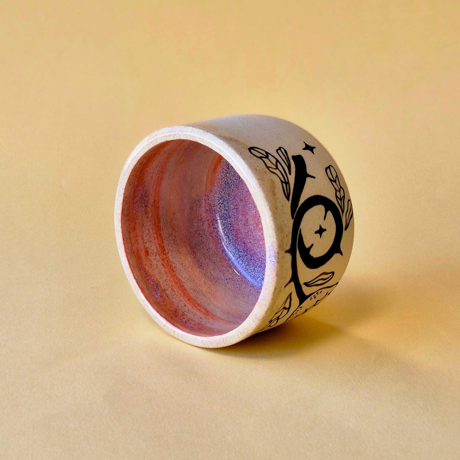 Taza pequeña flor 2