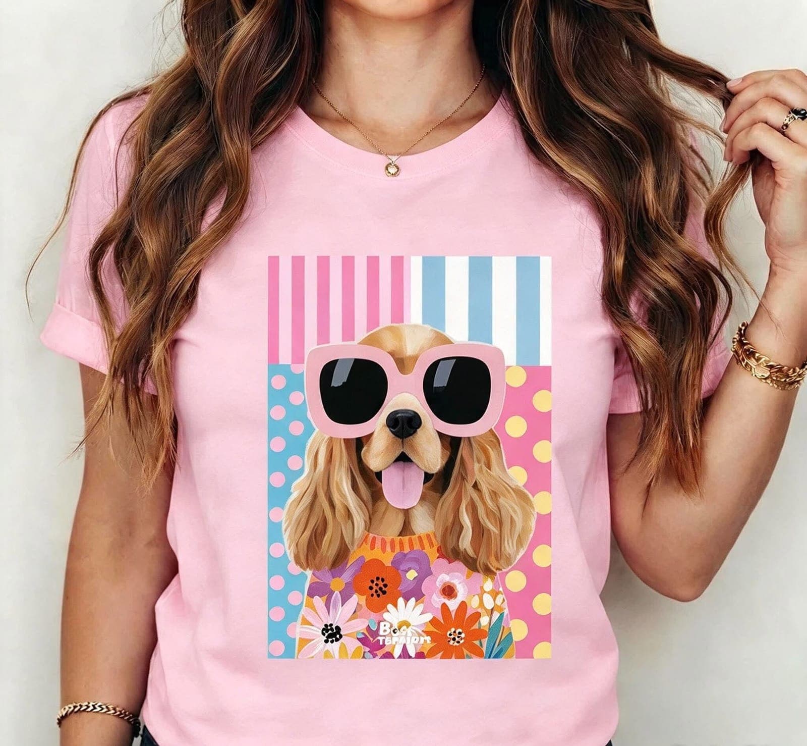 Remera rosada