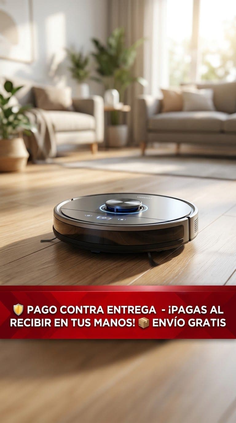 Aspiradora Robot Barredora Inteligente para el Hogar