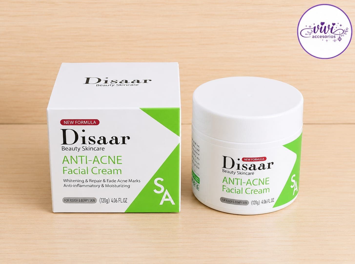 Crema Facial Anti-Acné Disaar 120 g — imagen 1 de 1