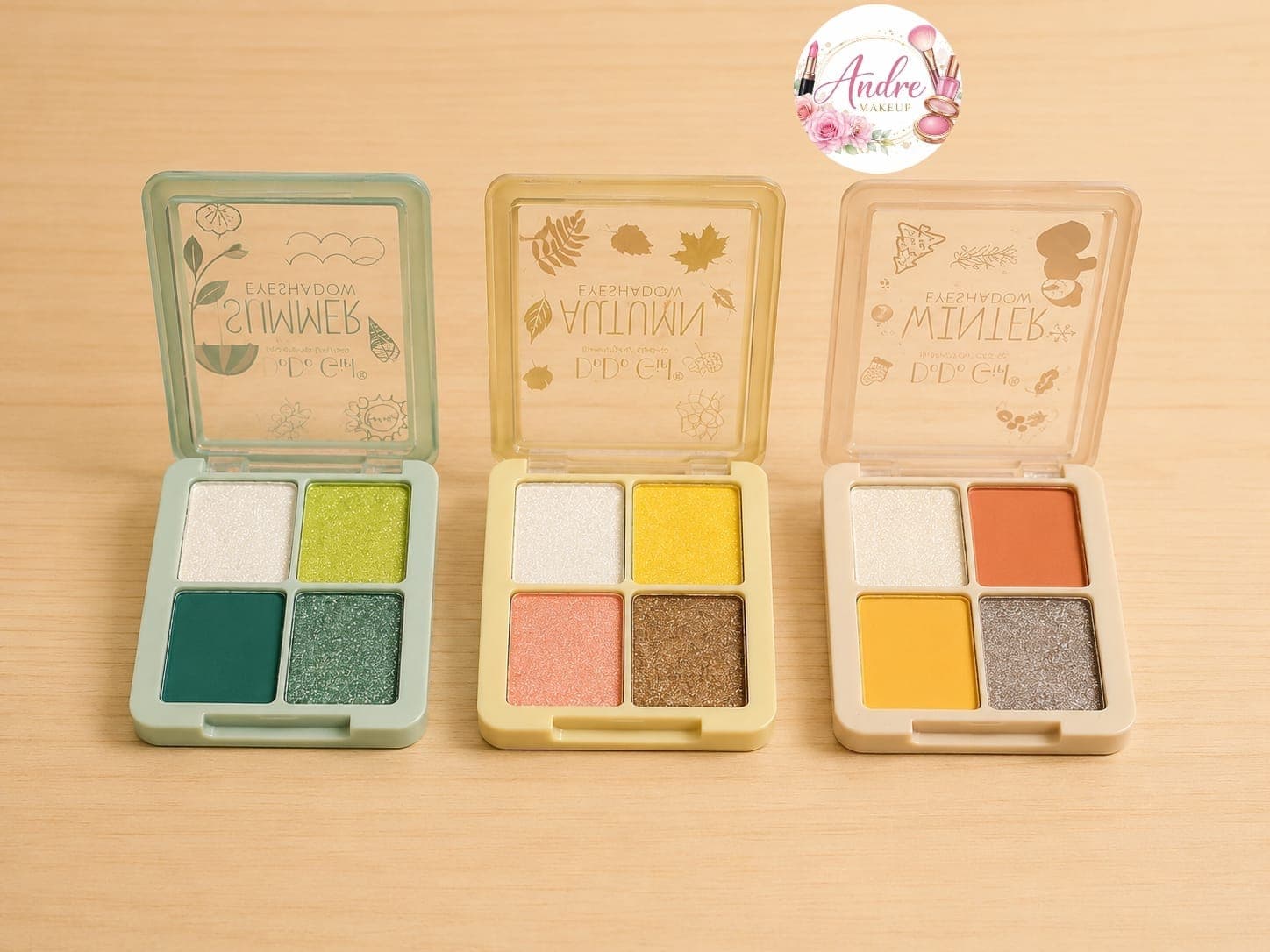 🎨 Paleta de Sombras DoDo Girl – 4 tonos — imagen 1 de 1