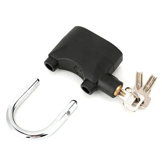 Candado de Seguridad con Alarma 110dB – Antirrobo Resistente — imagen 1 de 5
