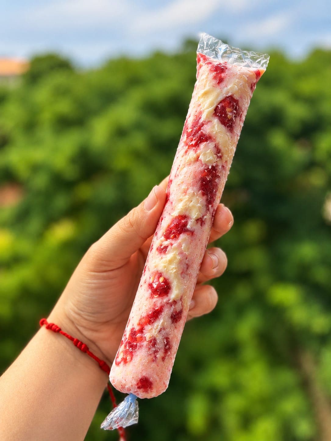 Geladinho Artesanal Morango com Laka