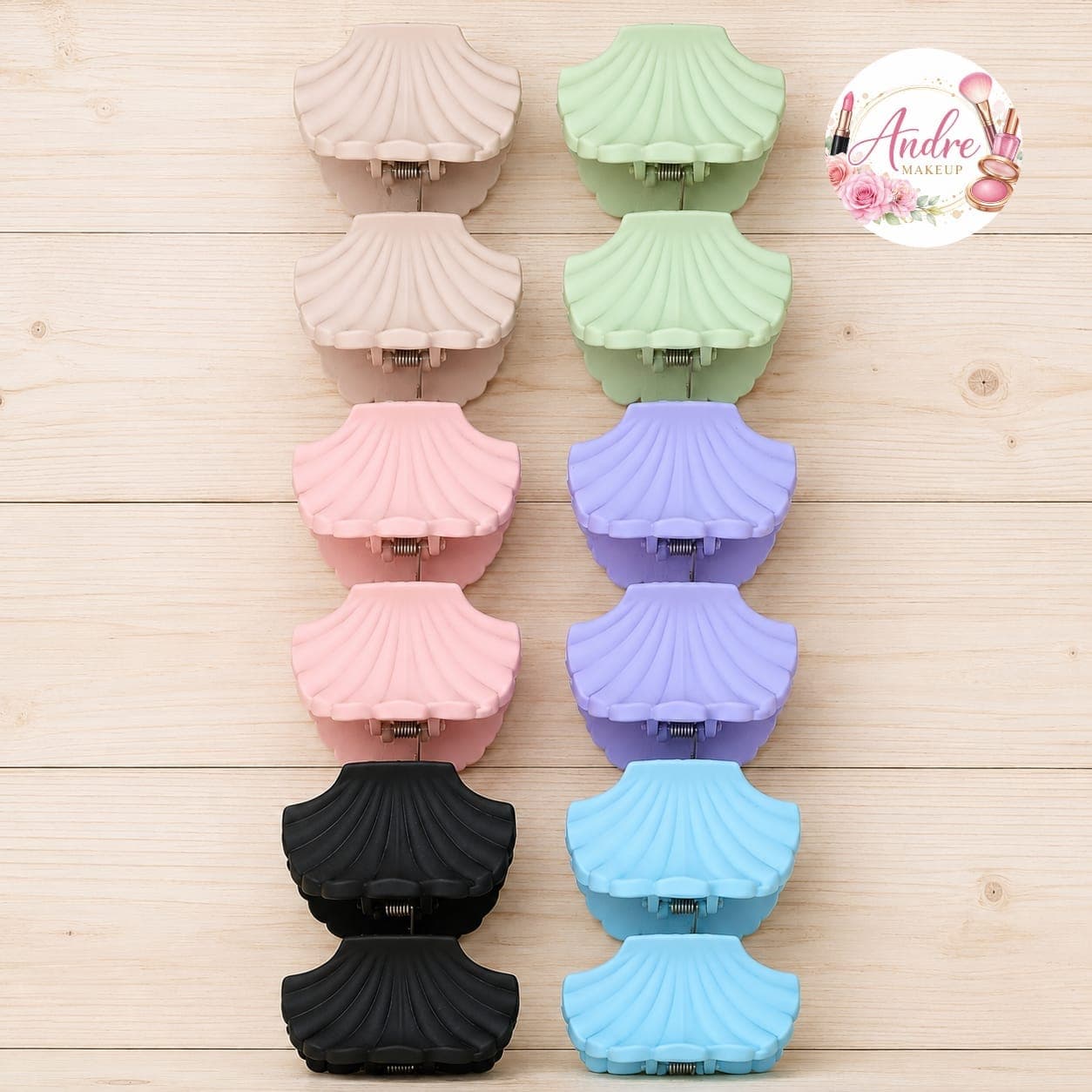 🩷 Broches para Cabello Diseño Caracol — imagen 1 de 1