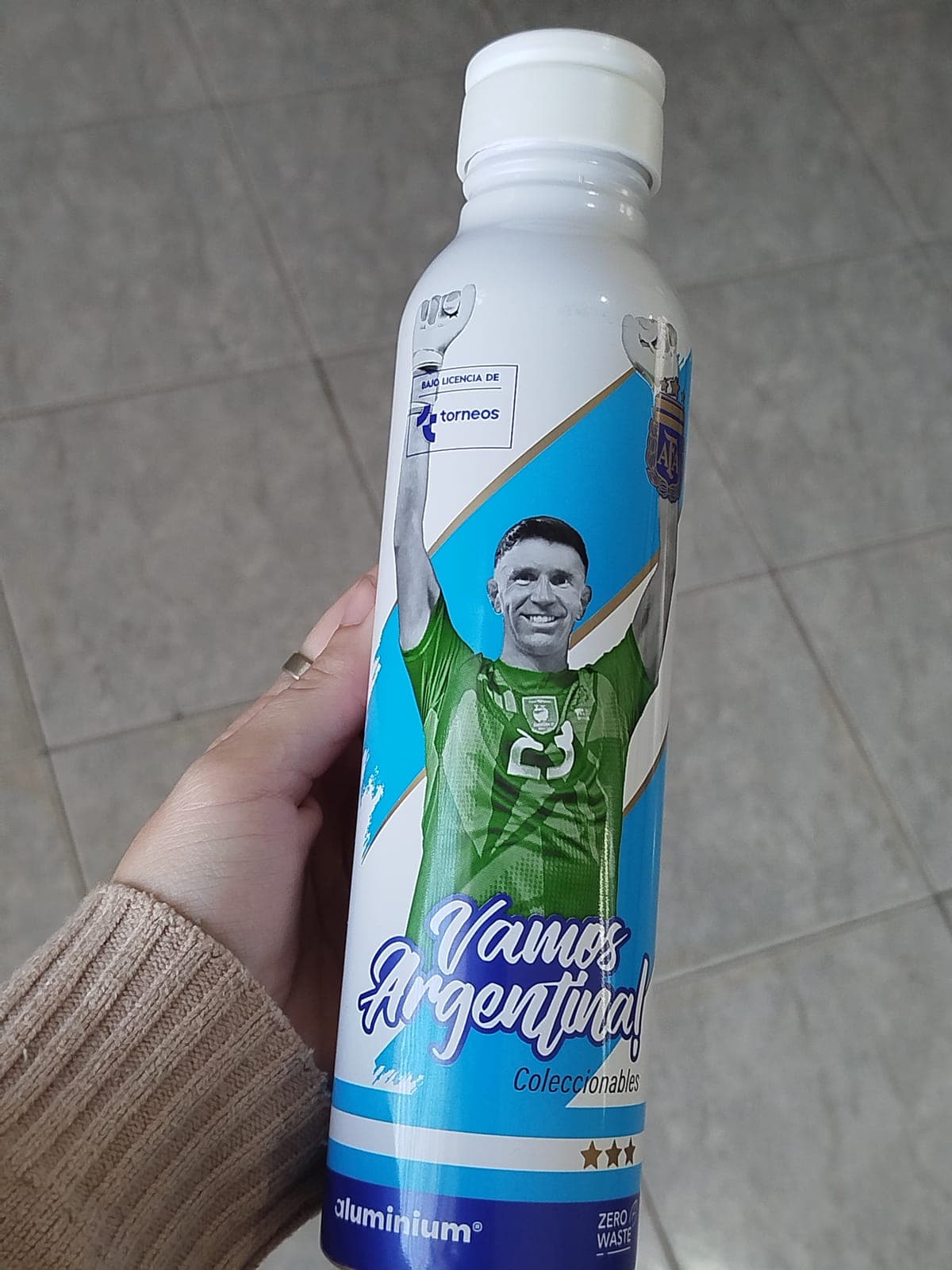 Botella de Aluminio Dibu