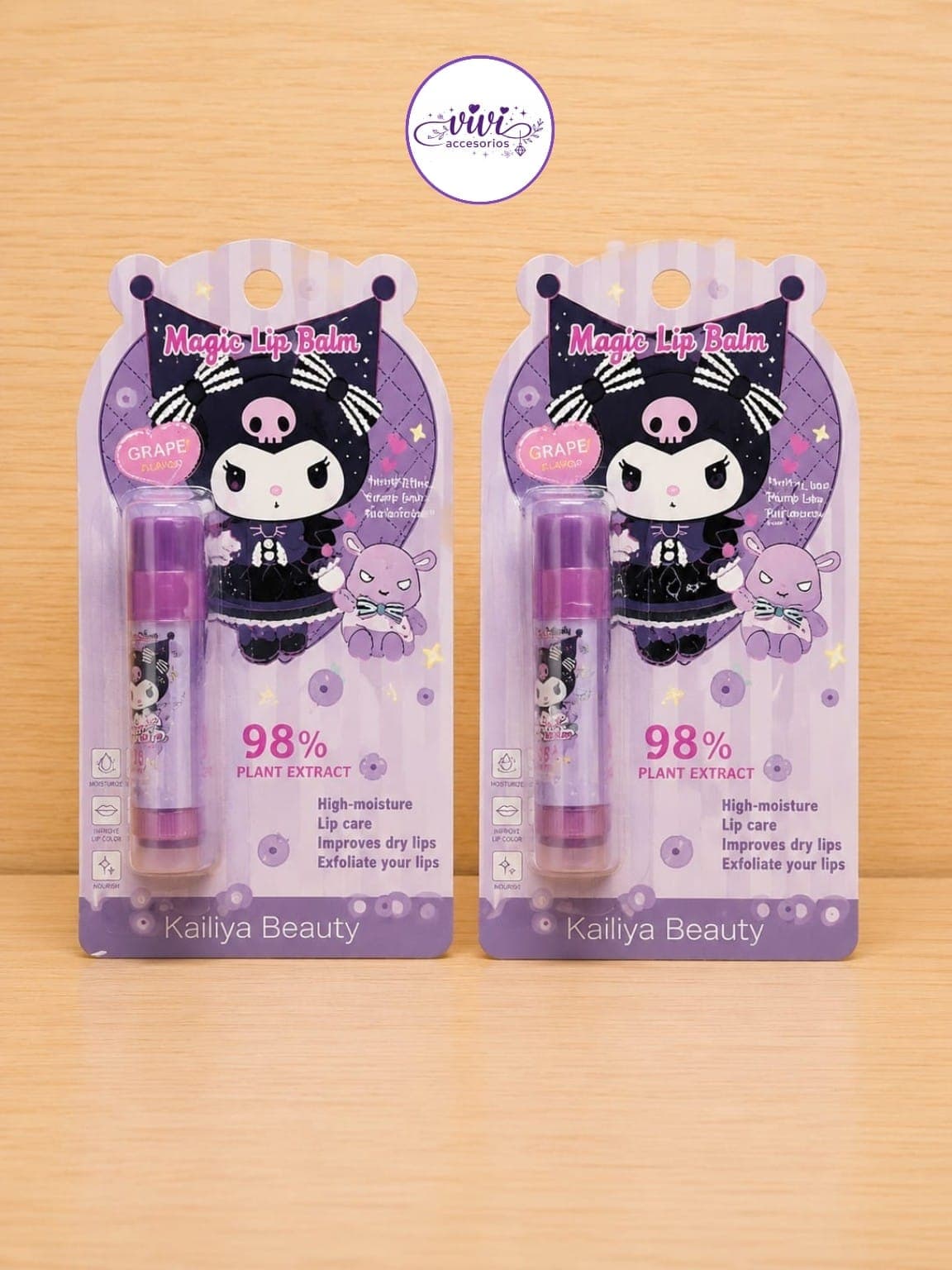BÁLSAMO LABIAL MAGIC LIP BALM – UVA — imagen 1 de 1