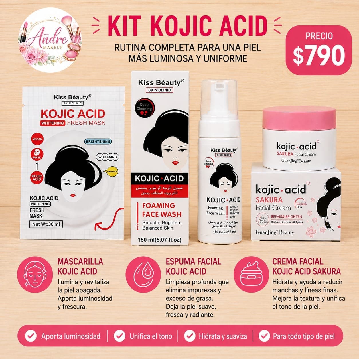 ✨ KIT 220 – KOJIC ACID ✨ — imagen 1 de 1