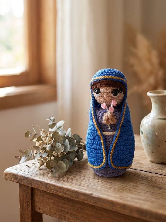 "Fe Hecha a Mano: Detalles Religiosos en Amigurumi" — imagen 1 de 3