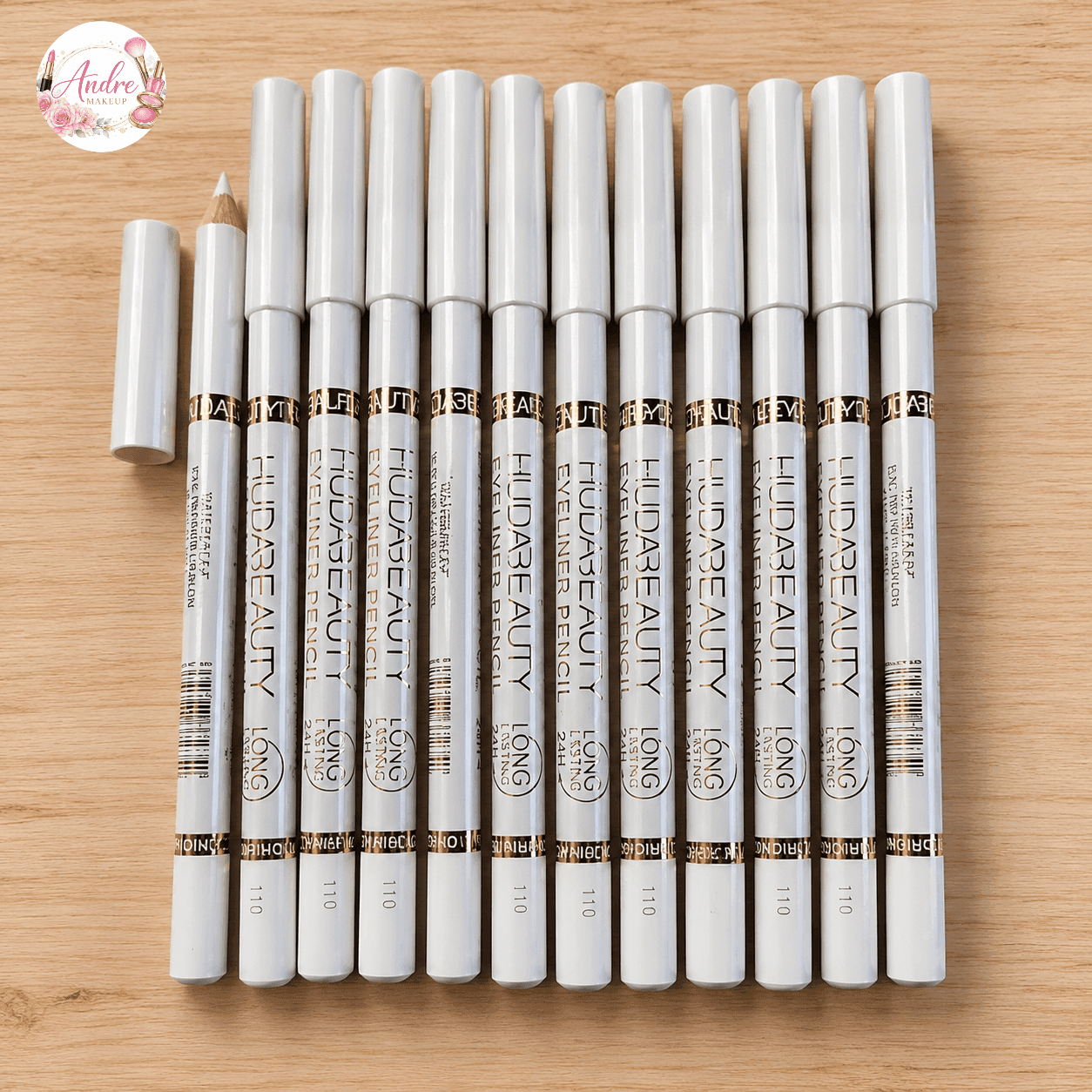 ✨ Delineador de Ojos Huda Beauty – Blanco ✨ 🤍 — imagen 1 de 1