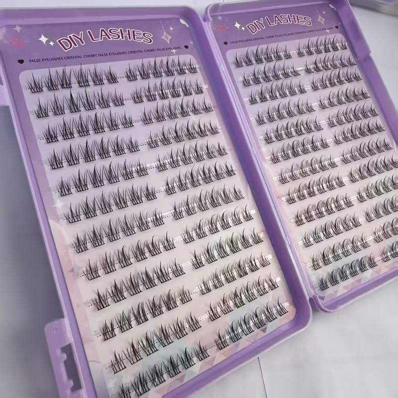 Libro de Pestañas 1x1 + Accesorios – Efecto Anime A07