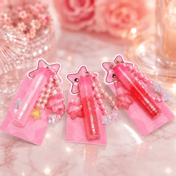 Brillo labial con pulsera