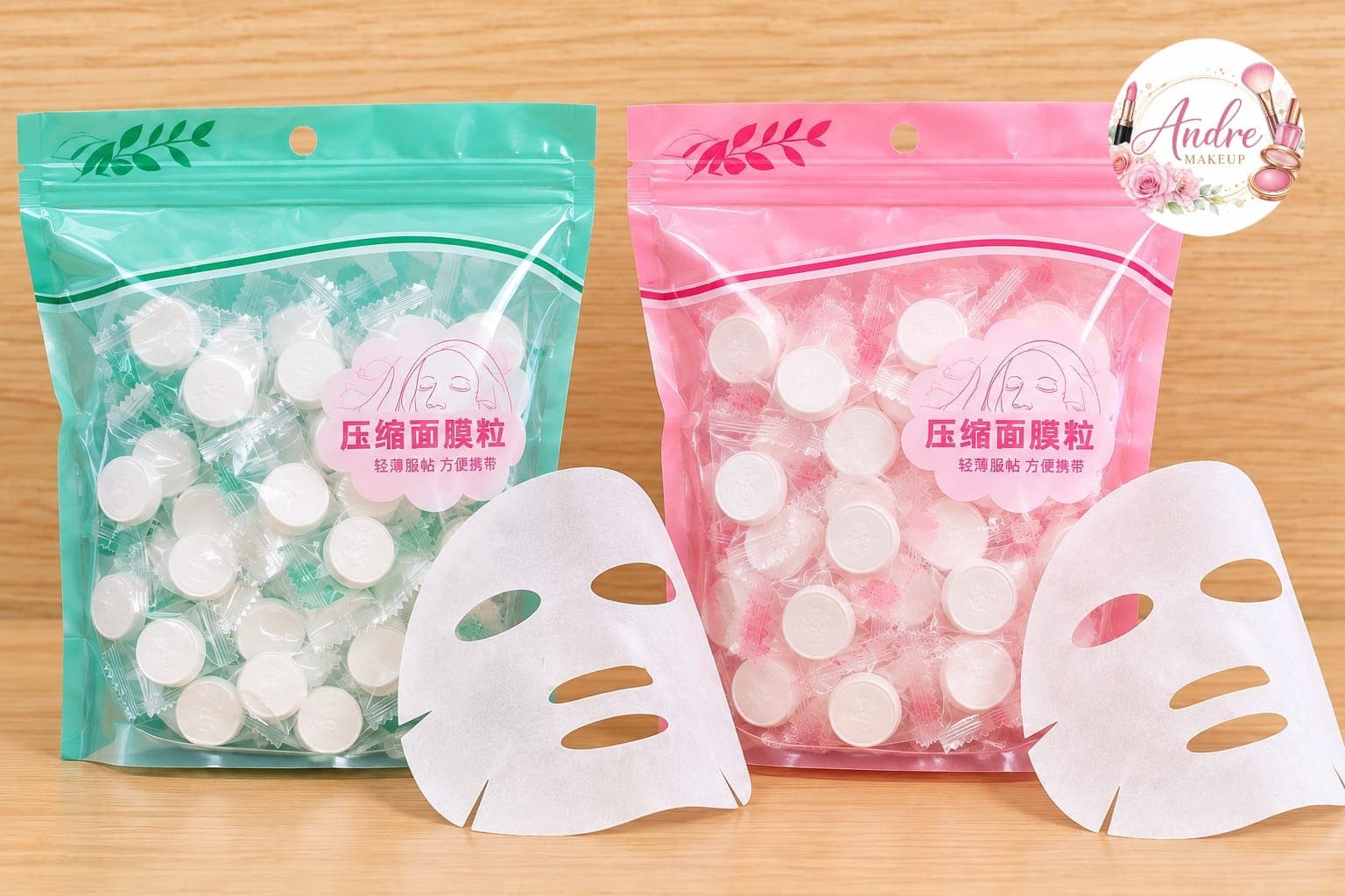 🌸 Mascarillas Faciales Comprimidas x 50 unid. — imagen 1 de 1
