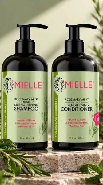 Dúo Shampoo & Acondicionador Romero y Menta 355ml — MIELLE — imagen 1 de 1