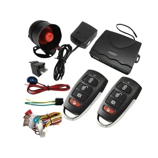Alarma Universal para Auto con Sirena y 2 Controles — imagen 1 de 4