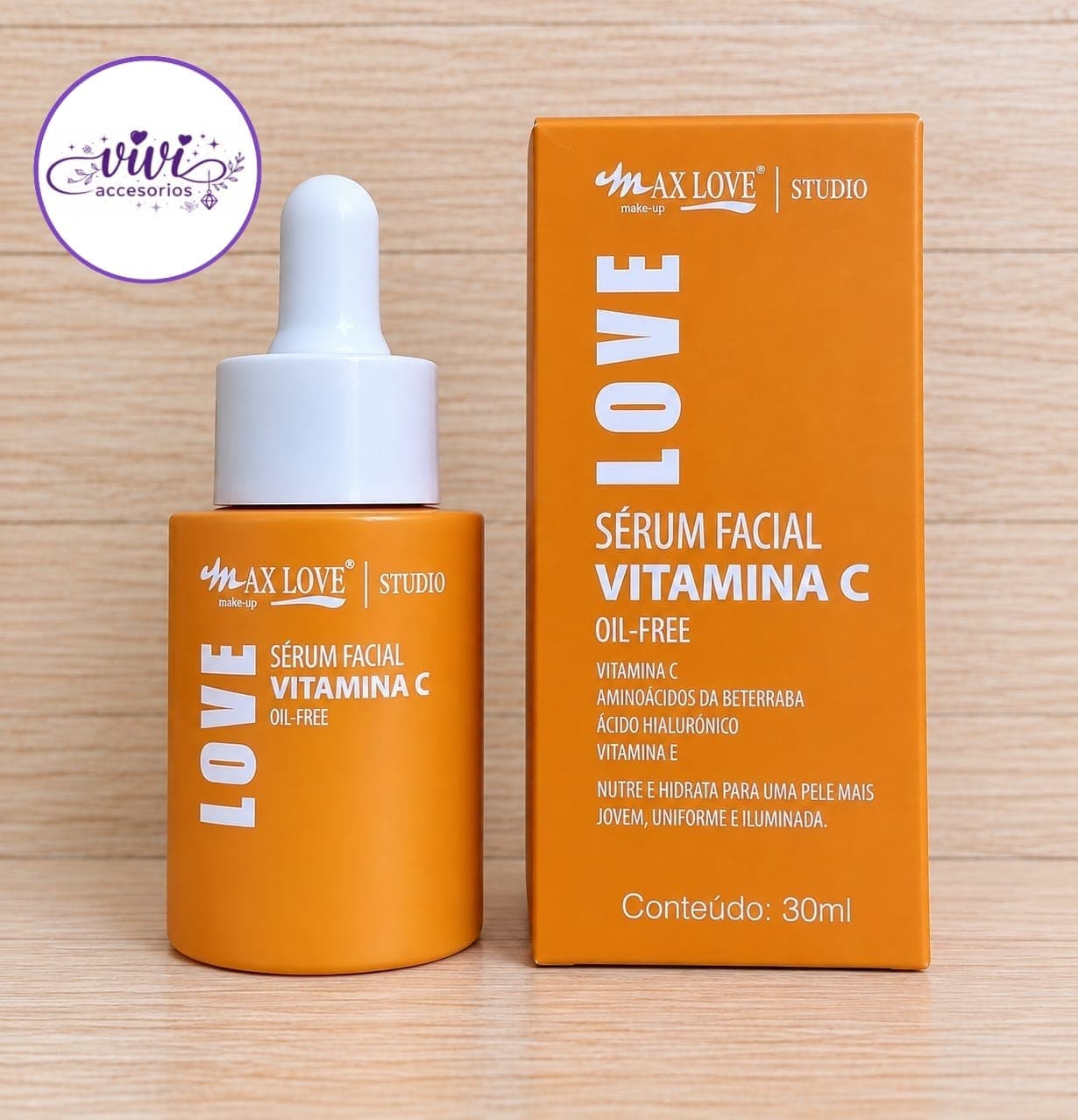 SÉRUM FACIAL MAX LOVE VITAMINA C — imagen 1 de 1