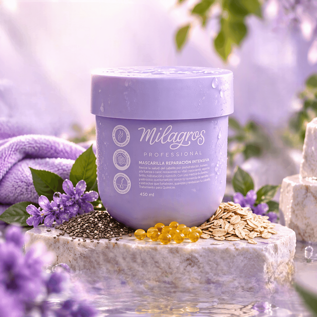 Mascarilla Reparación Intensiva 450ml — Milagros