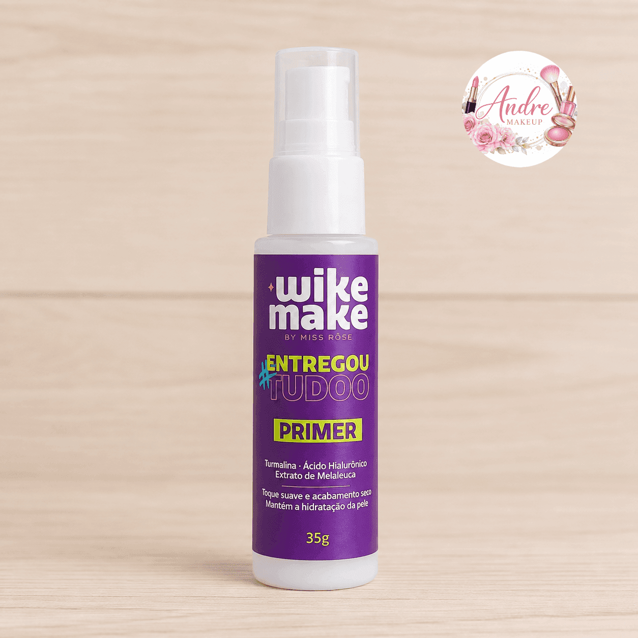 ✨ Primer “Entregou Tudo” – Wike Make by Miss Rôse — imagen 1 de 1