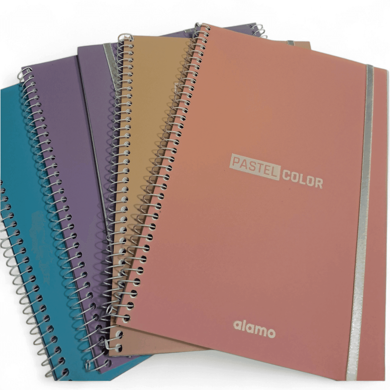 Cuadernolas color pastel