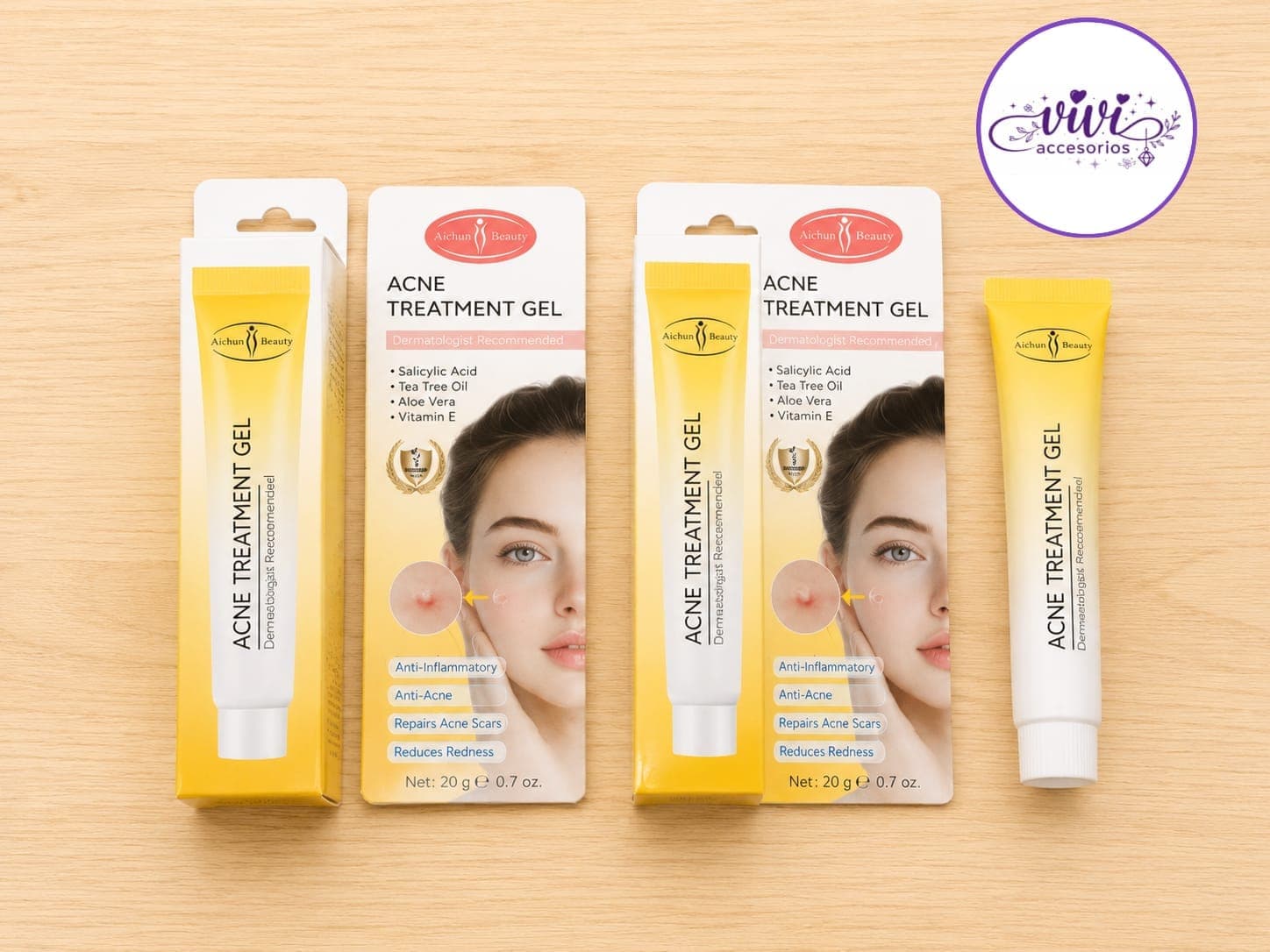 Gel para tratamiento del acné