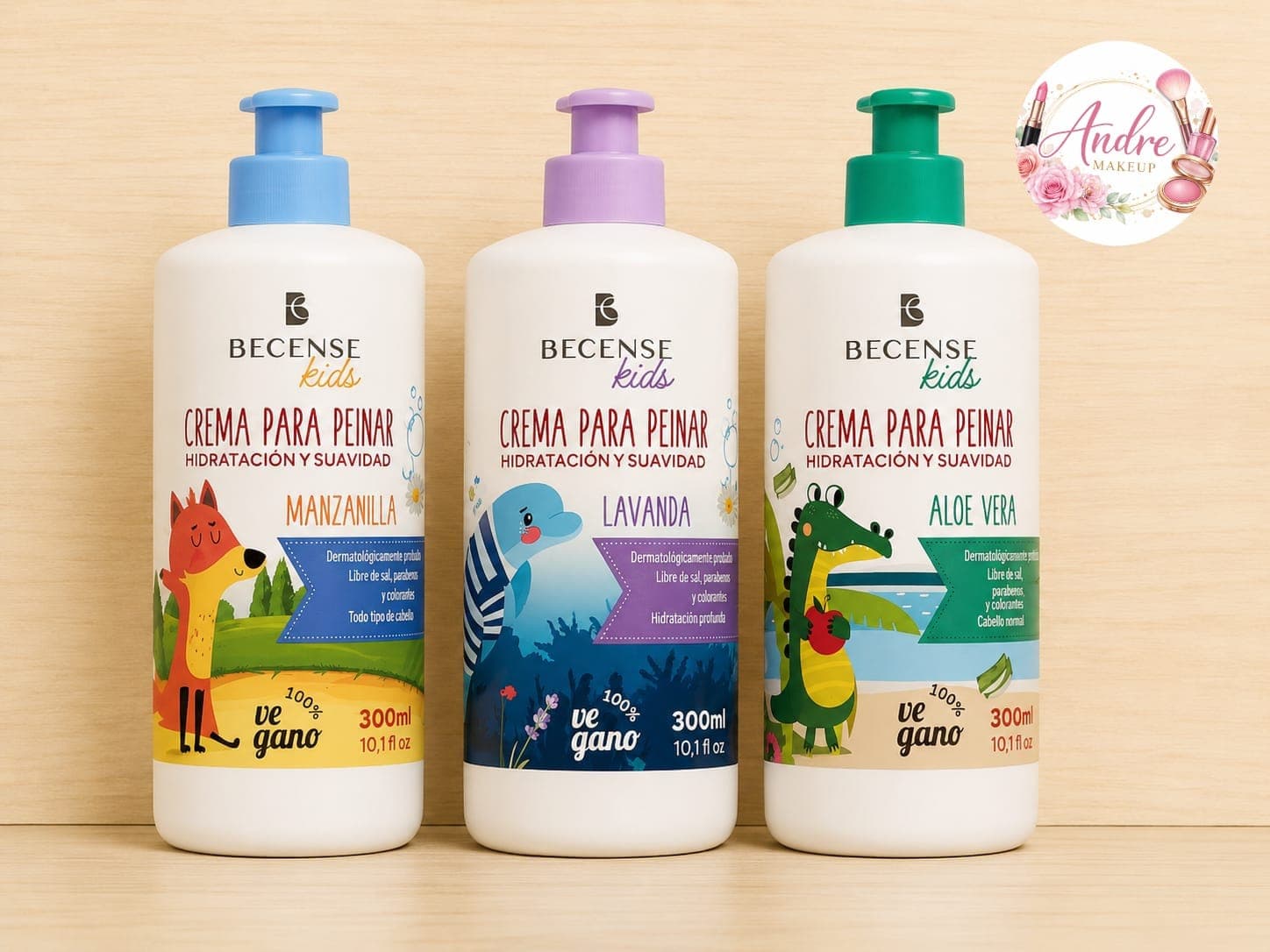 🧴 Crema para Peinar Becense Kids – Manzanilla / Lavanda / Aloe Vera — imagen 1 de 1