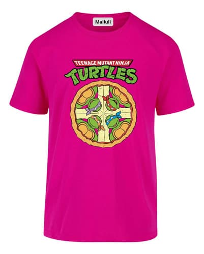 Remera Camiseta Personalizada Niños Tortugas Ninjas 08 — imagen 1 de 10