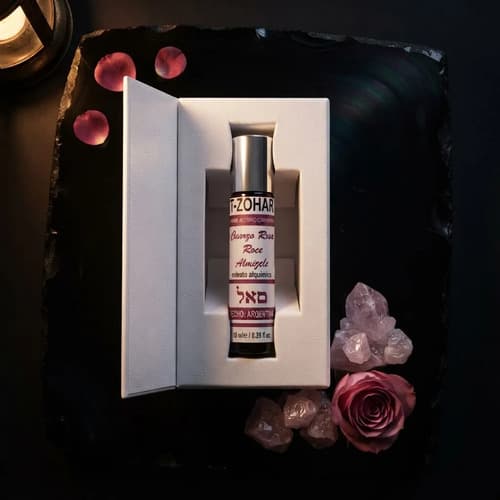 Oleato Esoterico Cuarzo Rosa/almizcle Ritualizado 10 Ml Amor — imagen 1 de 7