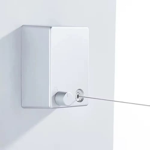 Tendedero Tender Para Ropa Retráctil De Pared Linea Acero — imagen 1 de 4