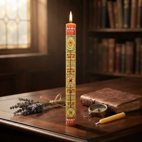 Luminaria Kabbalistica Perdon A Dios Ritualizada / Consagrada — imagen 1 de 4