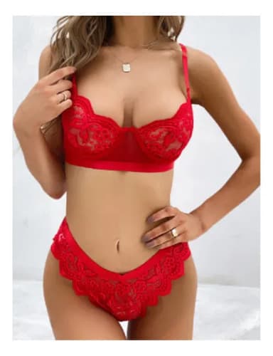 Conjunto De Lencería Sexi Klapana