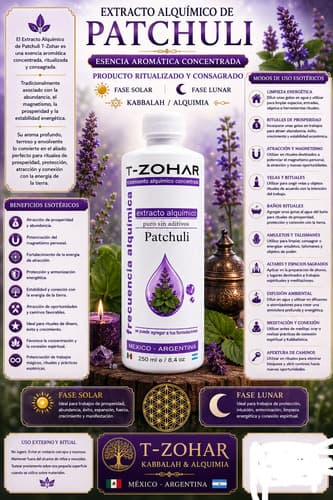 Extracto Alquimico Patchuli Ritualizado / Consagrado 250 ml — imagen 1 de 6