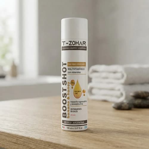 Mascarilla Total Repair Banana/miel 150 Grs Boost Shot