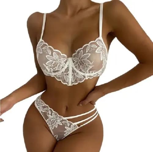 Lencería Encaje Conjunto De Ropa Interior