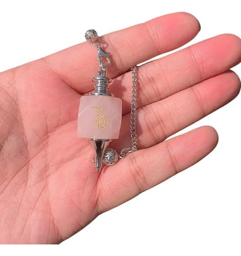 Pendulo Cuarzo Blanco / Reiki Sanancion Consagrado — imagen 1 de 3