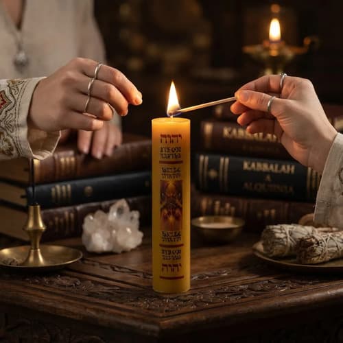 Vela Kabbalistica Arcangel Metatron Ritualizada / Consagrada — imagen 1 de 3