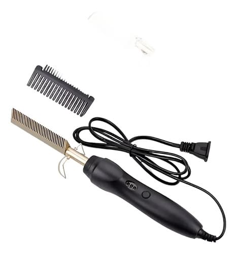 Plancha Peine Electrico Titanio Profesional Marca Zola — imagen 1 de 8