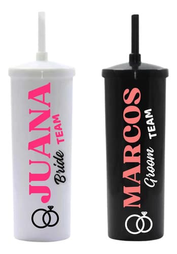 Vasos Personalizados Casamientos, Despedidas De Soltera — imagen 1 de 6
